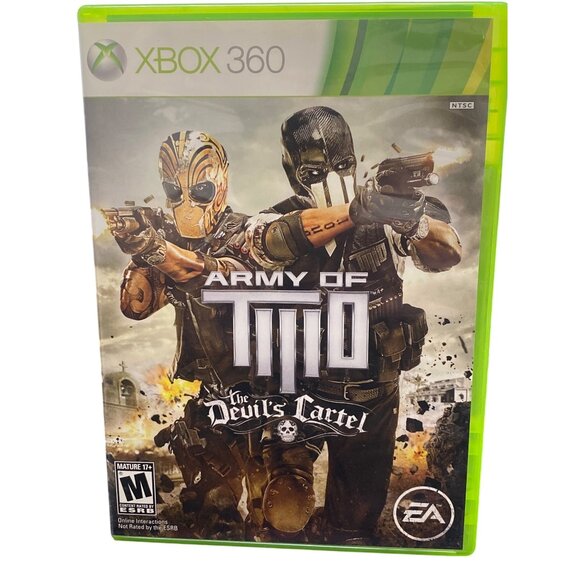 Army Of Two: The Devils Cartel For Xbox 360 Complete With Manual - Picture 1 of 4